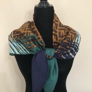 Fendi Paris Silk scarf